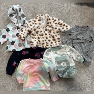 0-3 Month Baby Girl Bundle - Cat & Jack, Carters, Disney